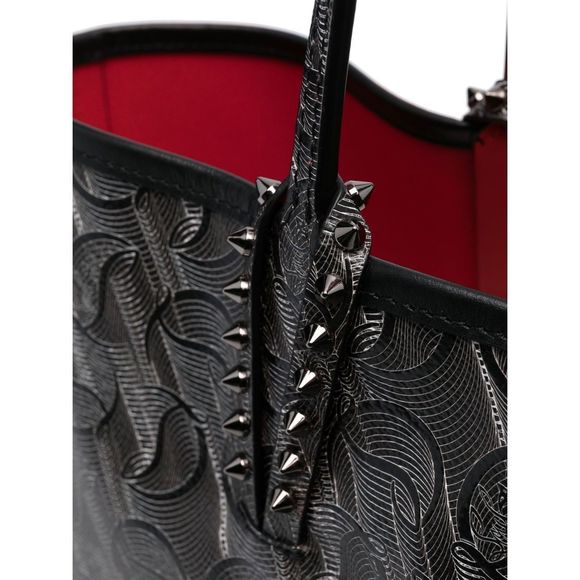 Christian Louboutin Tote Bag Cabata Medium Grey - Picture 4 of 4